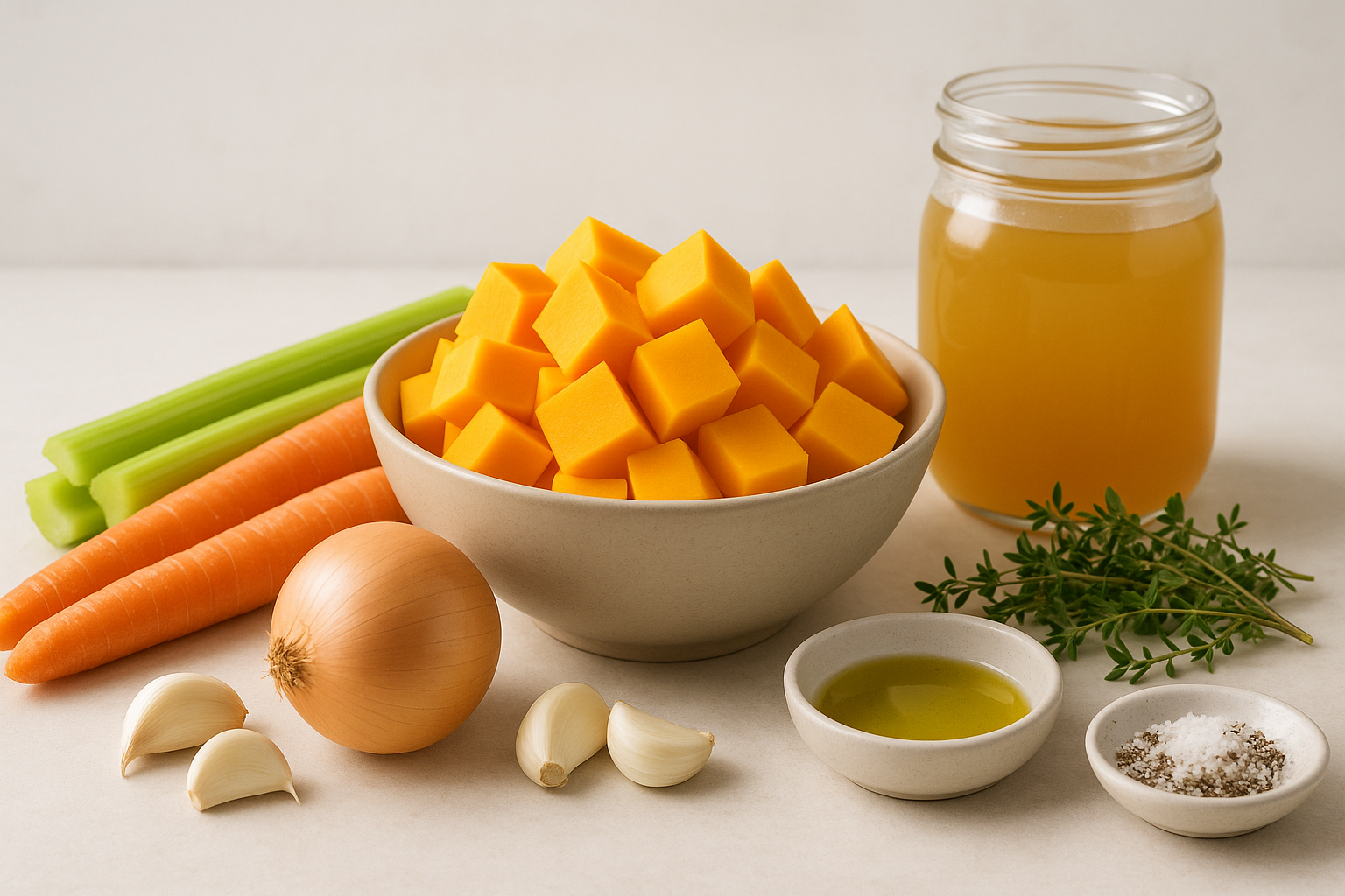 Easy Butternut Squash Soup for Busy Weeknights — butternut squash recipe