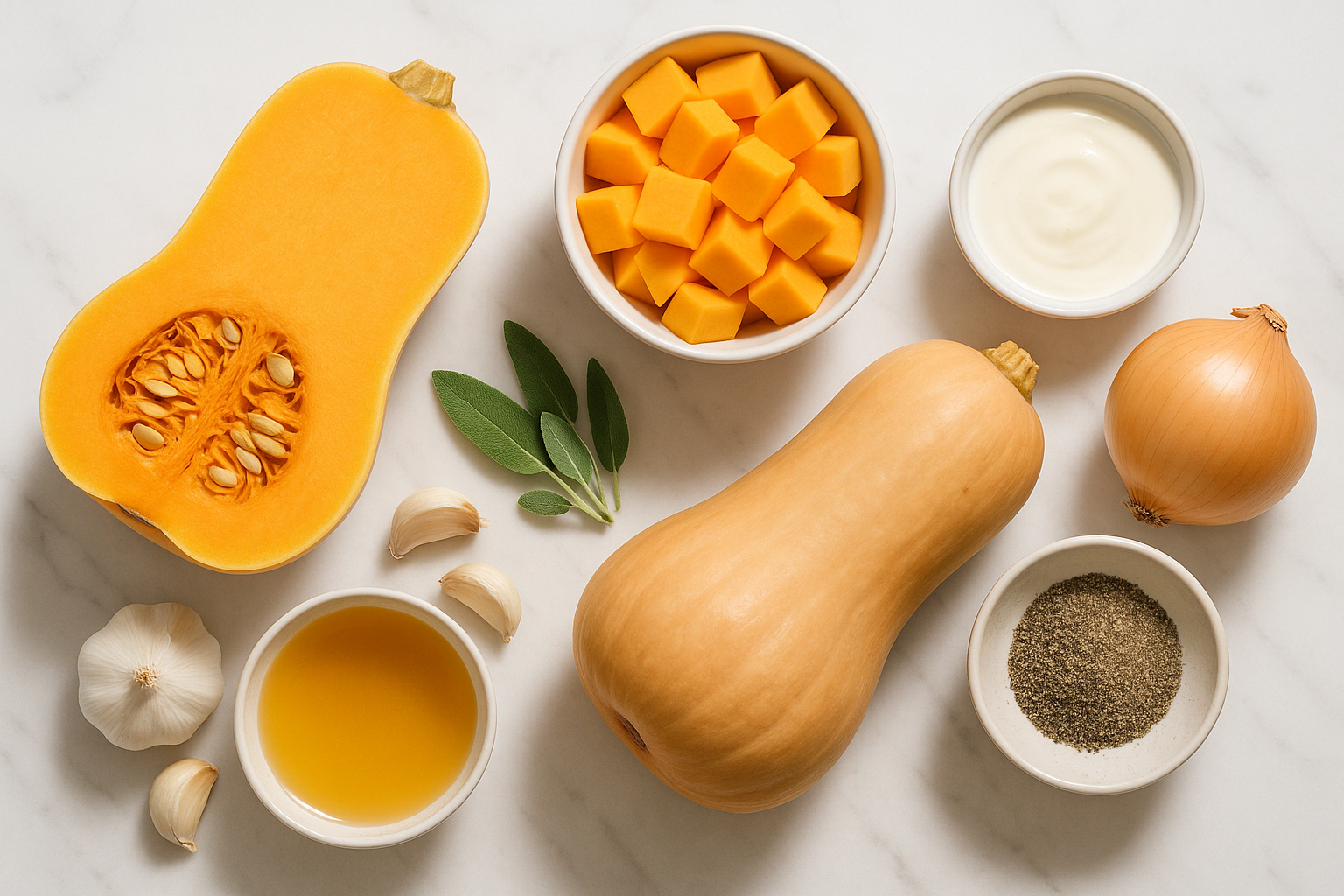 Easy Butternut Squash Soup for Busy Weeknights — easy butternut squash soup