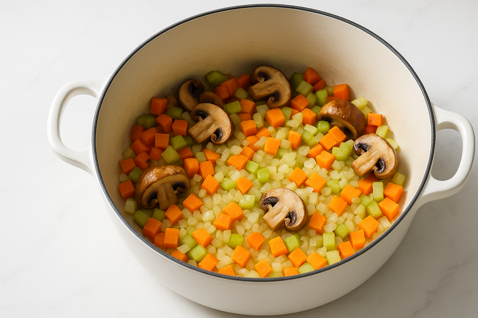 Vegetarian Lentil Soup with Mushrooms — vegetarian lentil soup