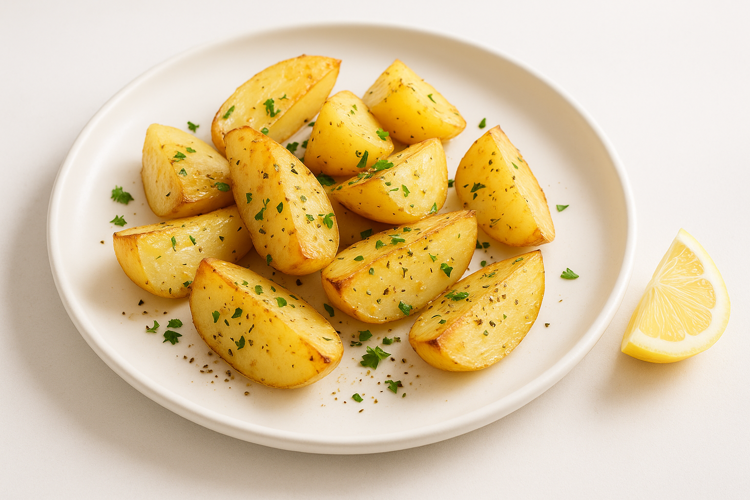 Greek Lemon Potatoes — roasted potatoes