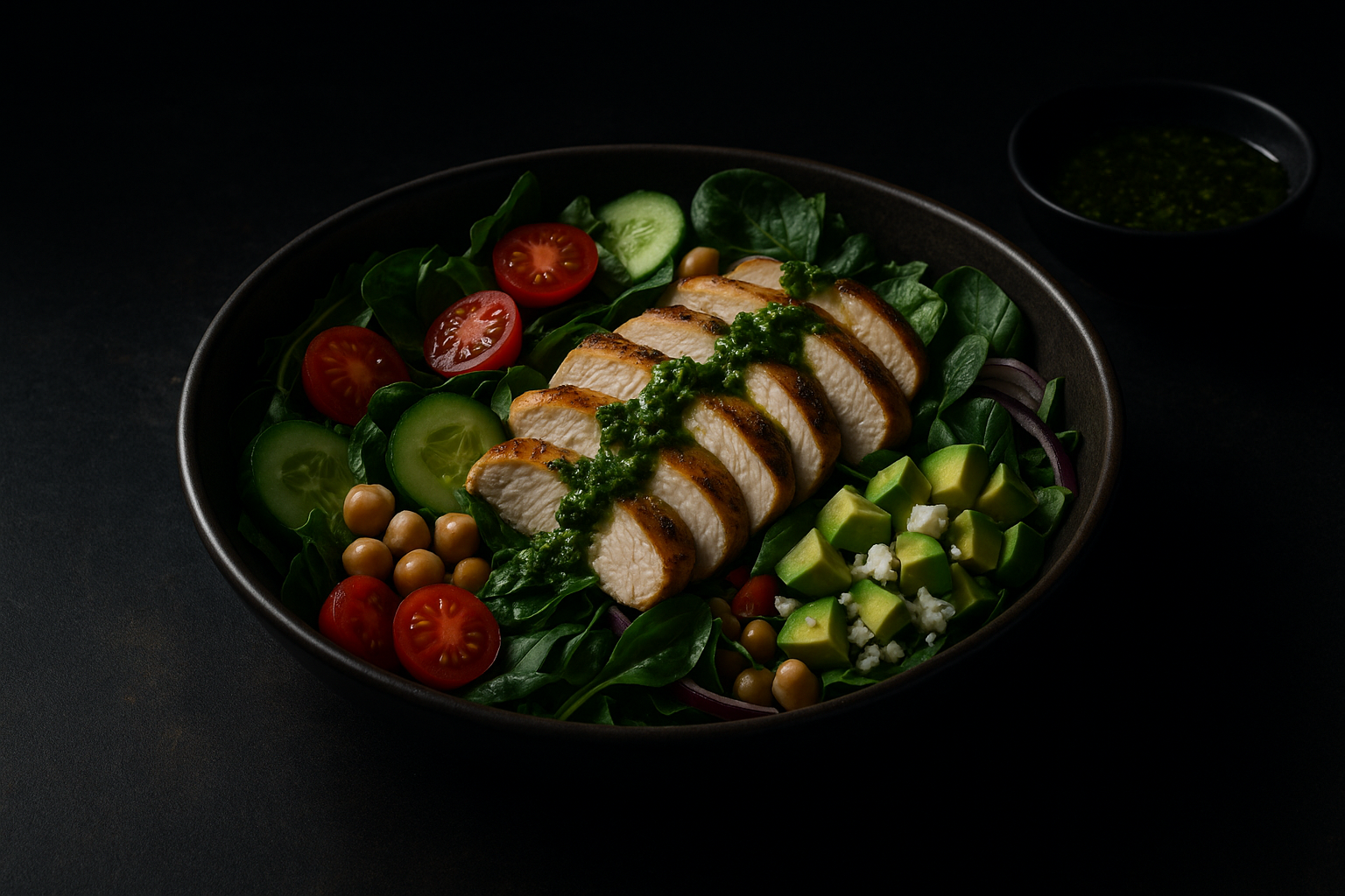Chimichurri Chicken Salad with Fresh Herbs