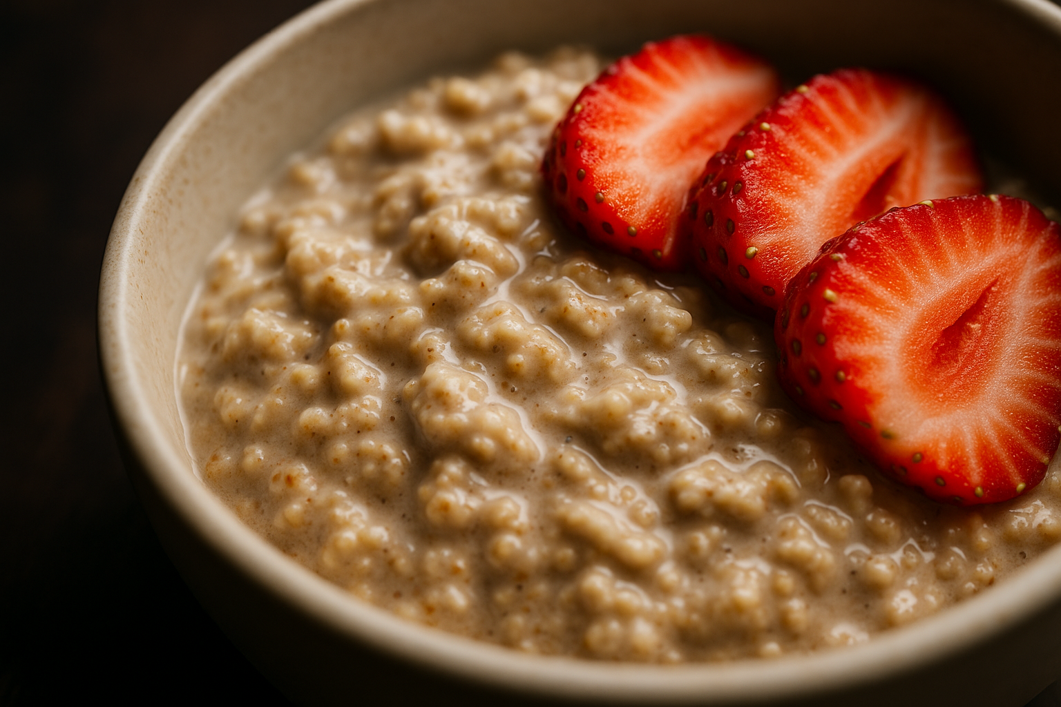 Strawberry Almond Butter Overnight Oats — overnight oats