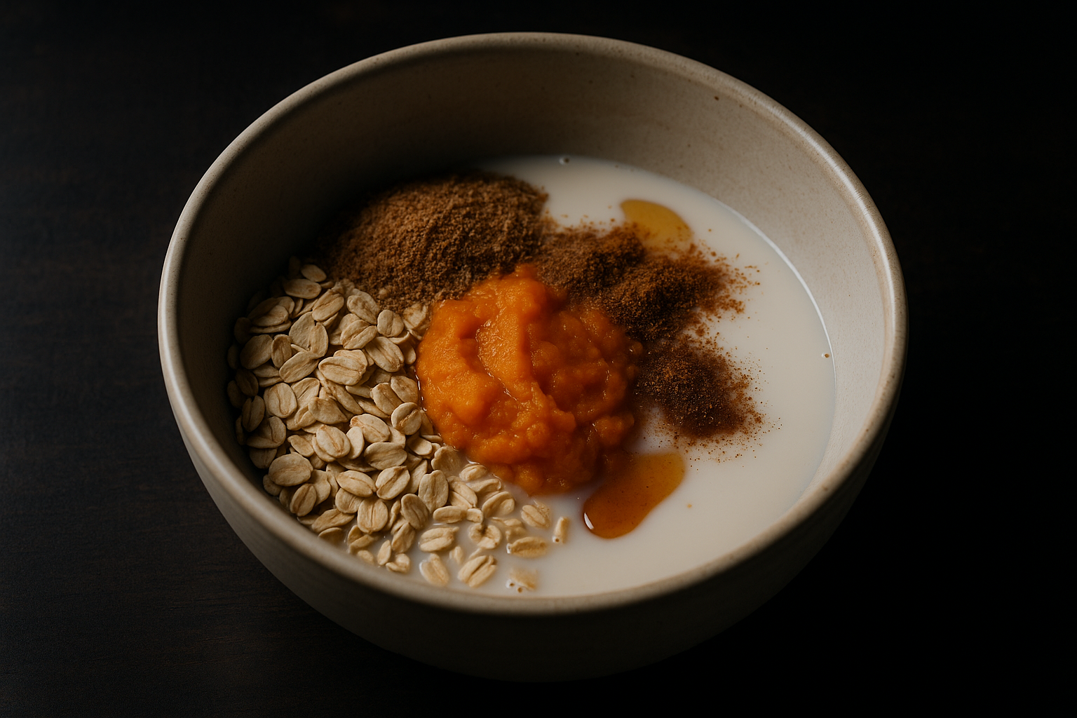 Pumpkin Spice Flax Overnight Oats — Pumpkin Spice Flax