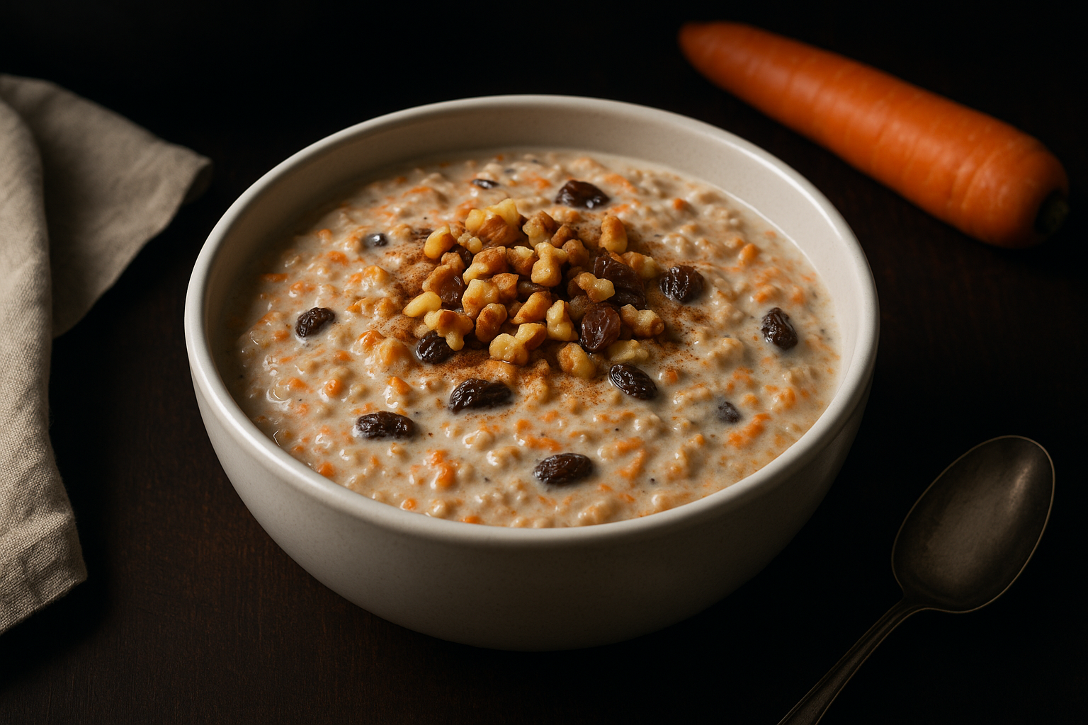 Carrot Cake Overnight Oats