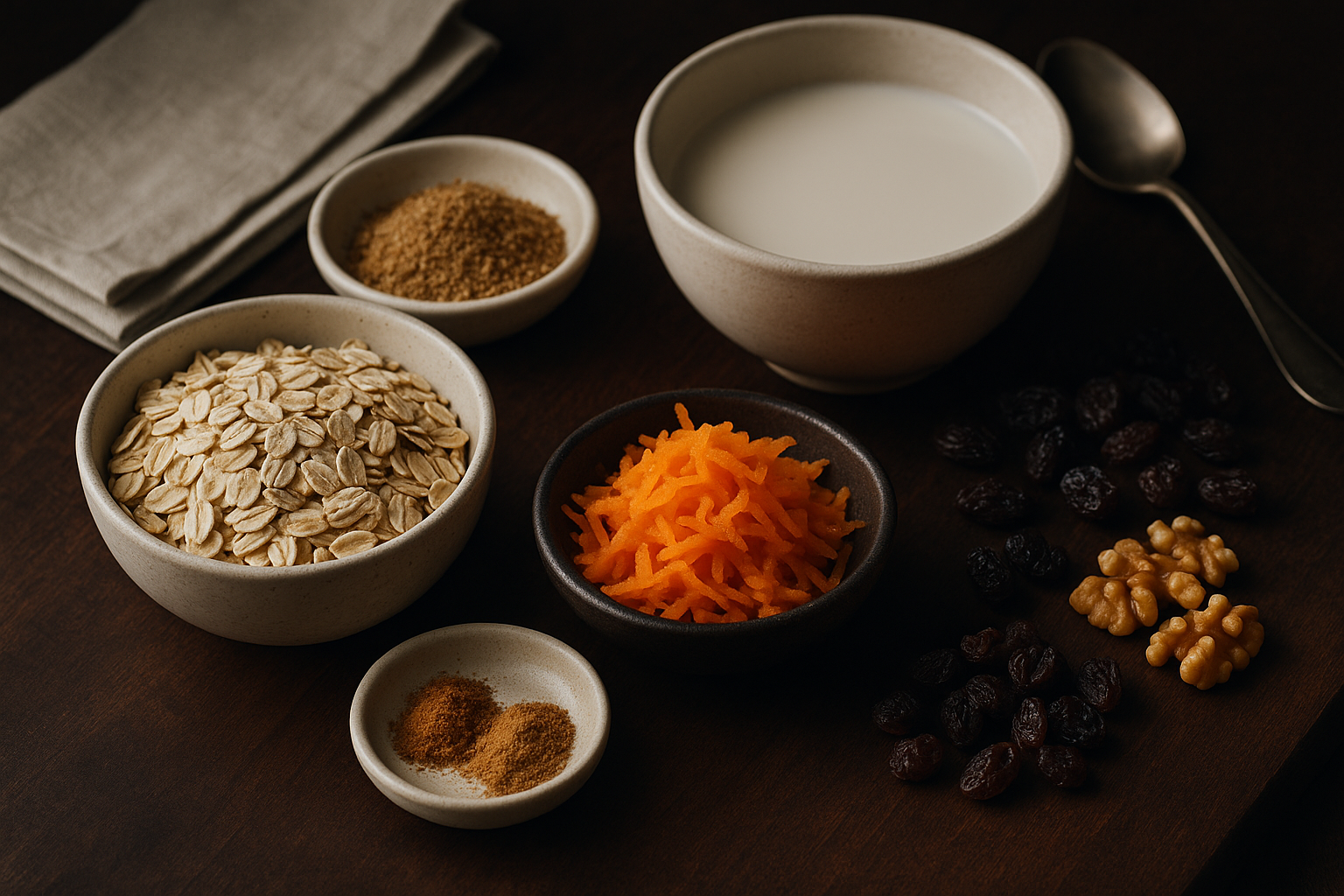 Carrot Cake Overnight Oats — Carrot Cake Overnight Oats