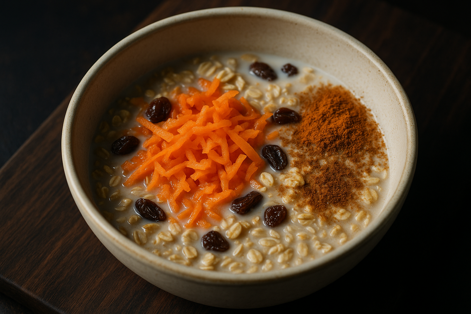 Carrot Cake Overnight Oats — Carrot Cake Overnight Oats