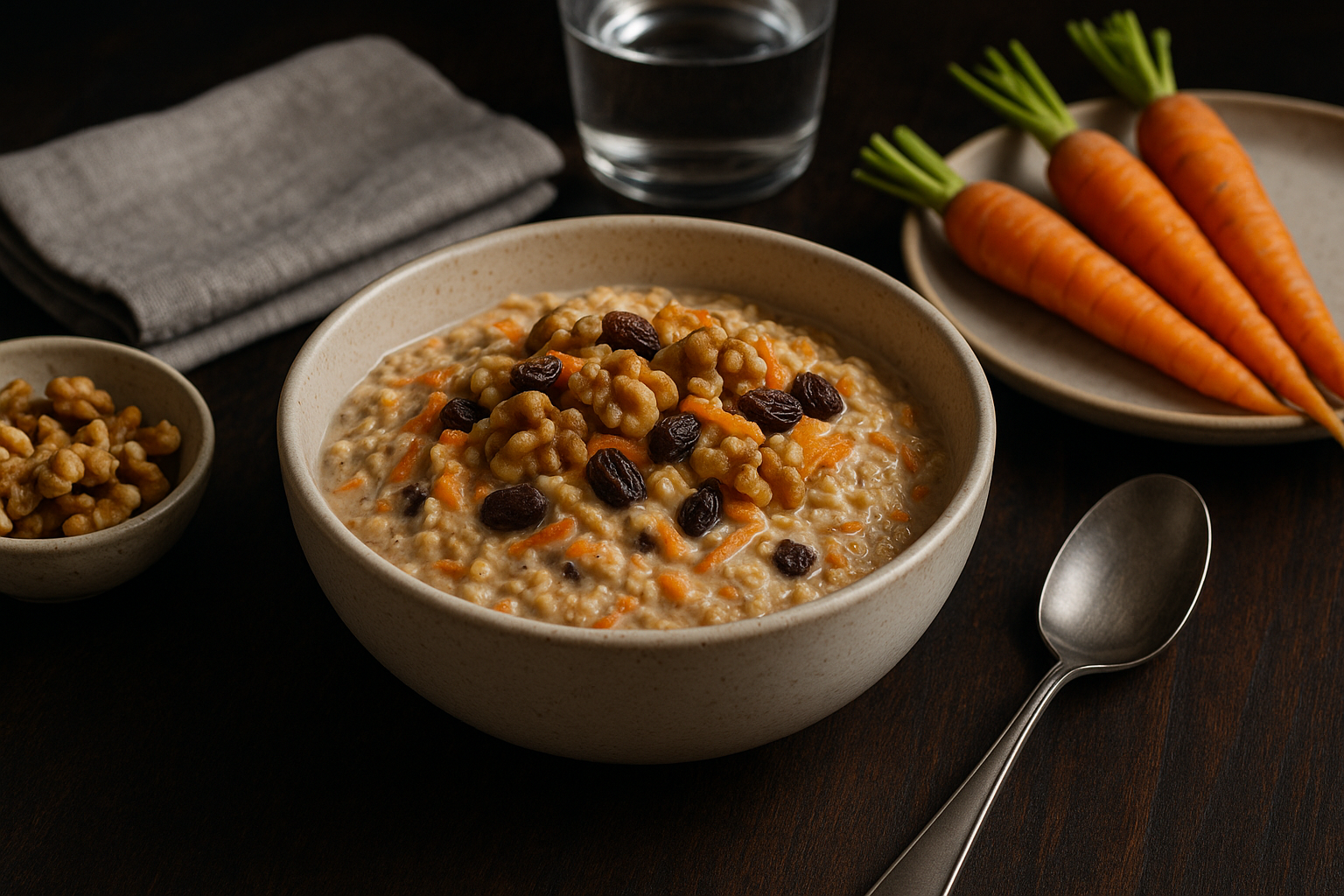 Carrot Cake Overnight Oats — overnight oats