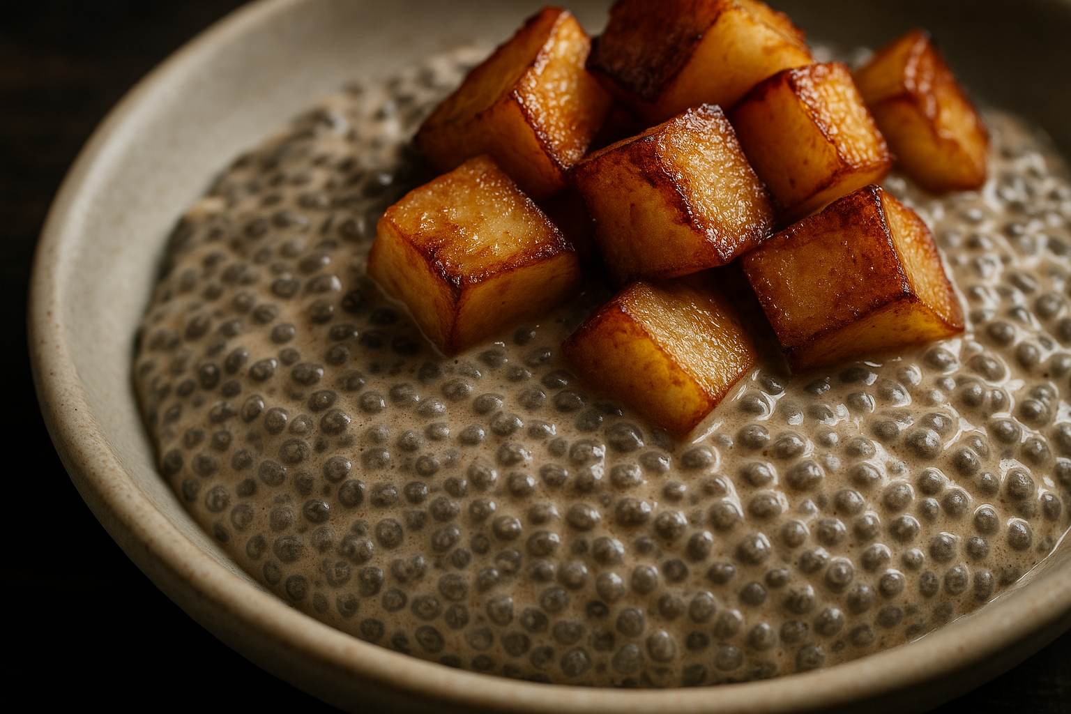 Apple Peanut Butter Chia Pudding — chia pudding