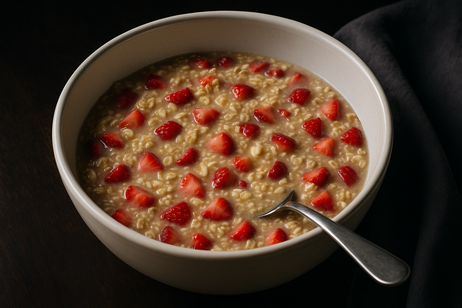 Strawberry Banana Baked Oats — Strawberry Banana Baked Oats