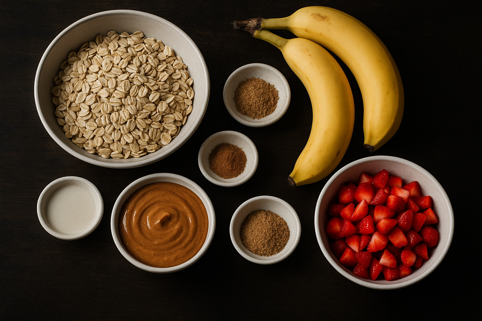Almond Butter Strawberry Oatmeal Bars — almond butter oatmeal bars