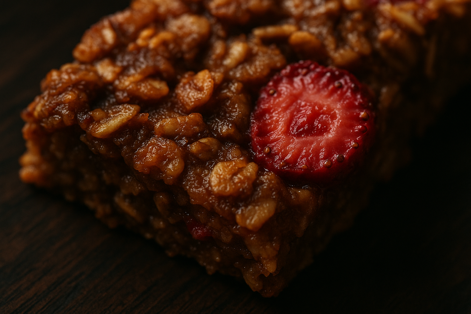 Almond Butter Strawberry Oatmeal Bars — strawberry oatmeal bars