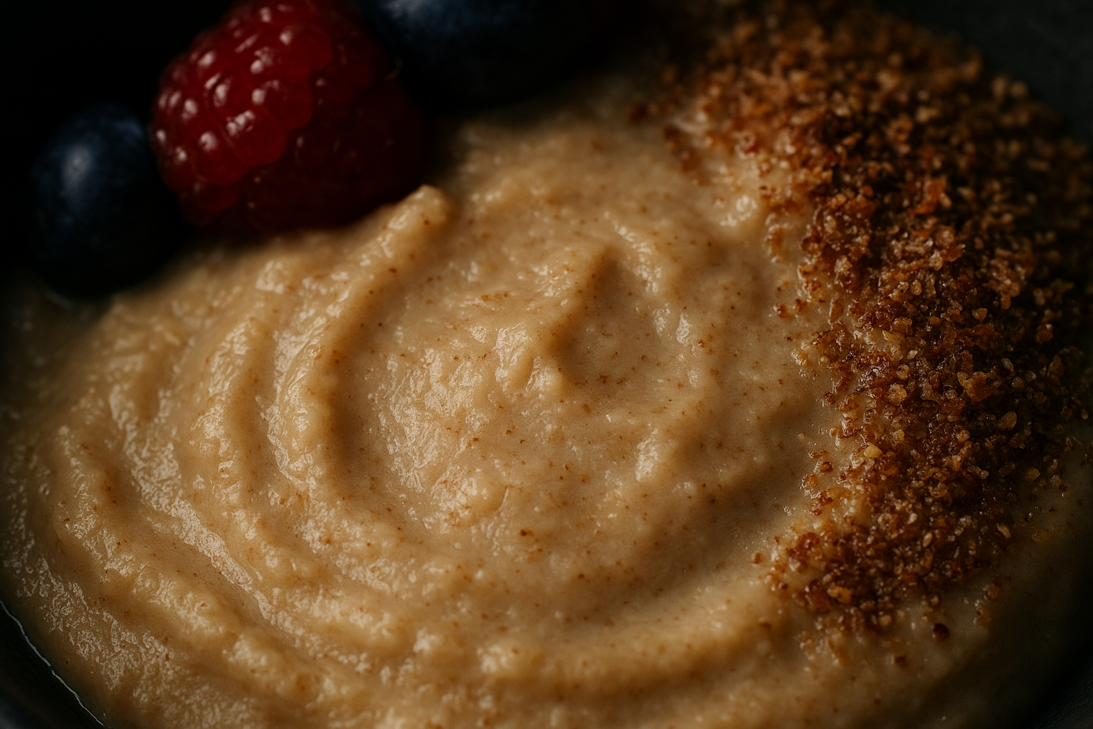 Berry Flax Farina Breakfast Bowl — farina breakfast