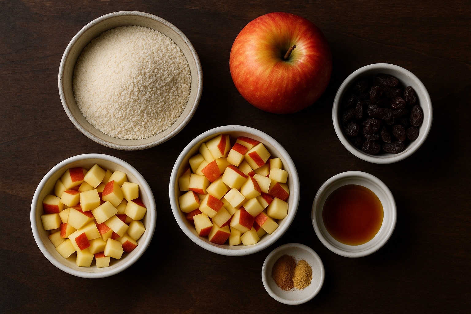 Apple Cinnamon Farina with Raisins — raisin farina