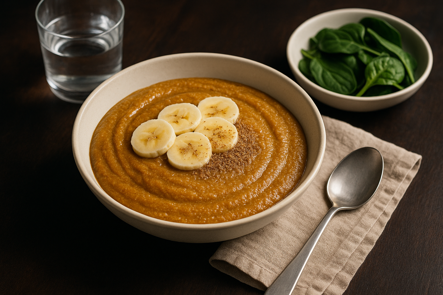 Pumpkin Spice Farina with Banana — banana farina