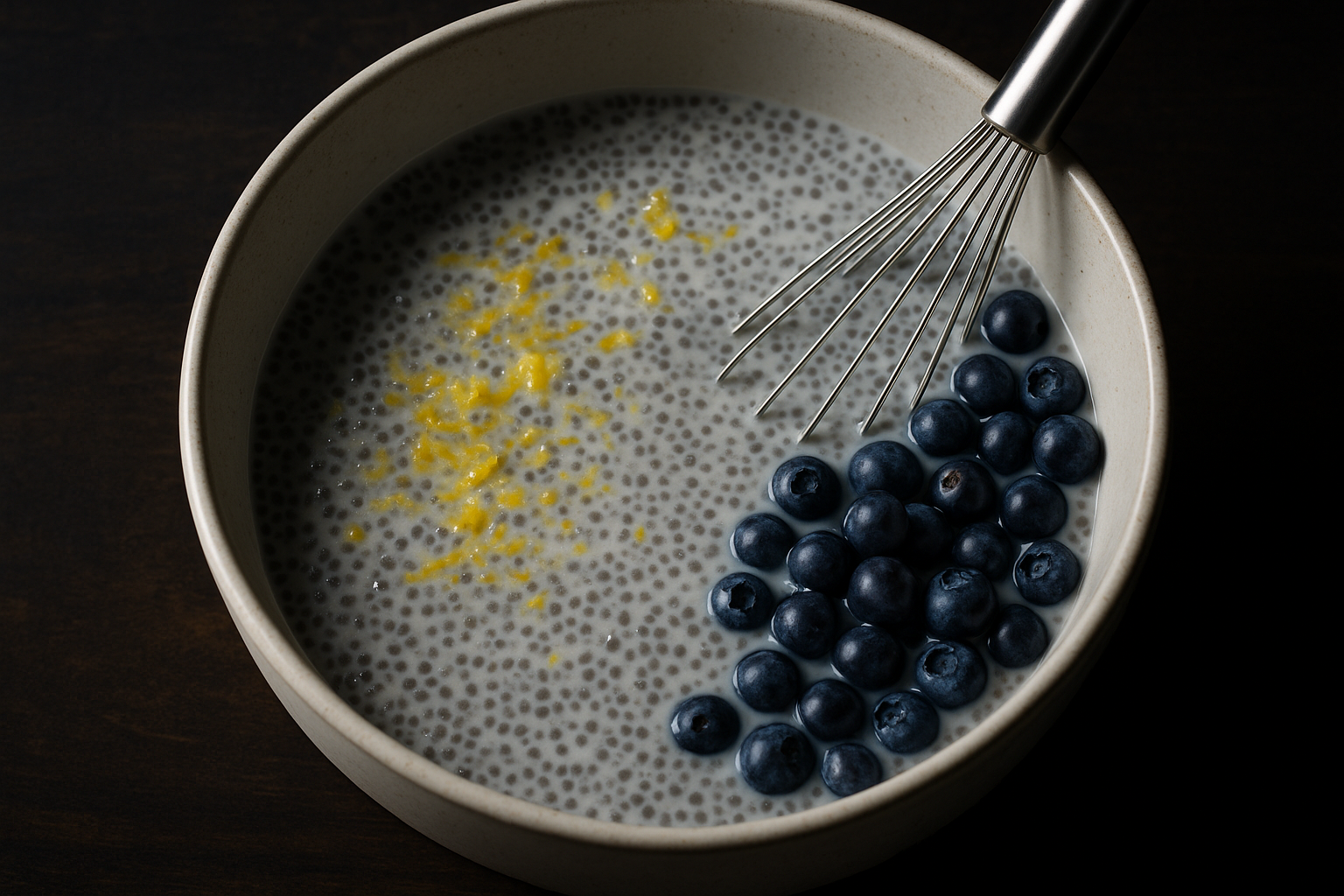 Blueberry Lemon Chia Pudding — Blueberry Lemon Chia Pudding