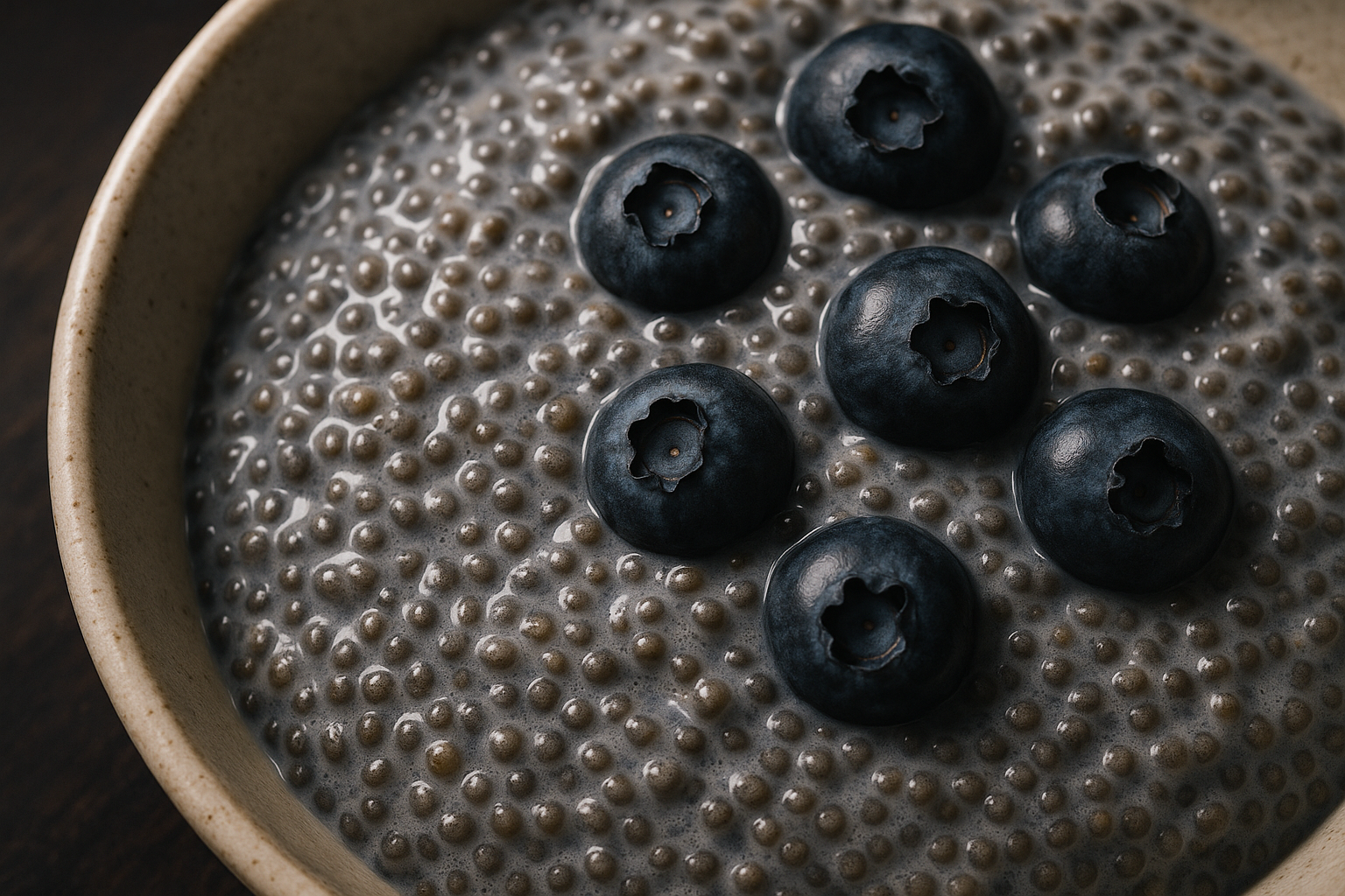 Blueberry Lemon Chia Pudding — chia pudding