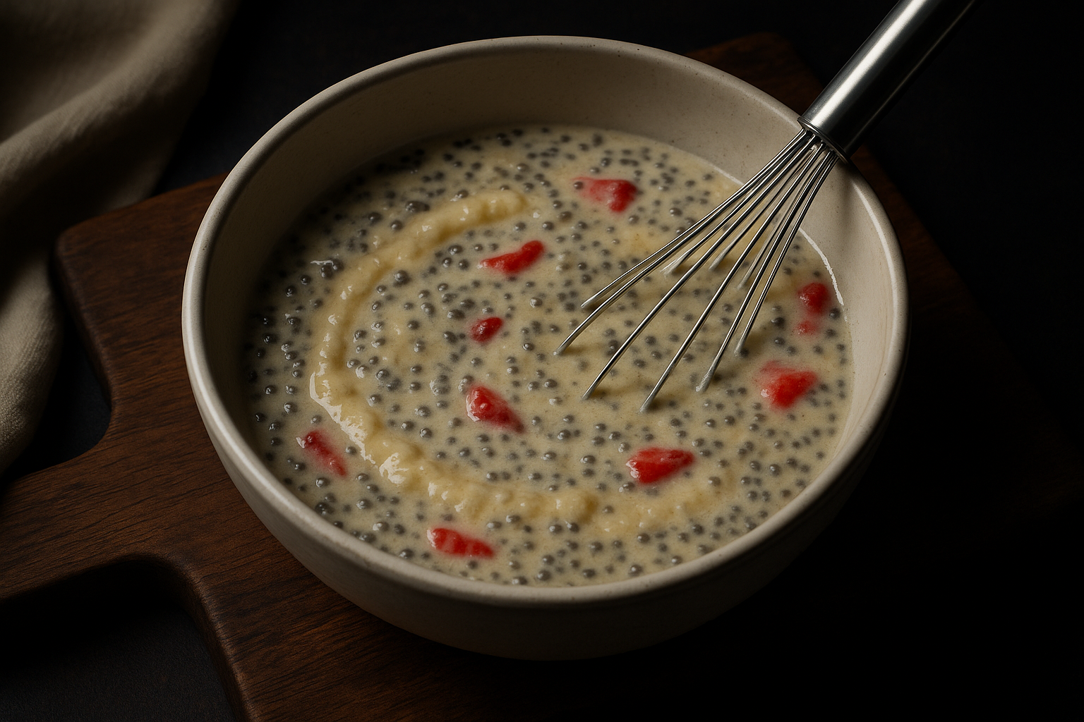 Strawberry Banana Chia Pudding — Strawberry Banana Chia Pudding