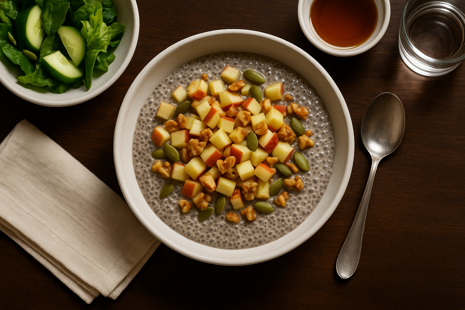 Apple Cinnamon Overnight Chia Pudding — Chia Pudding