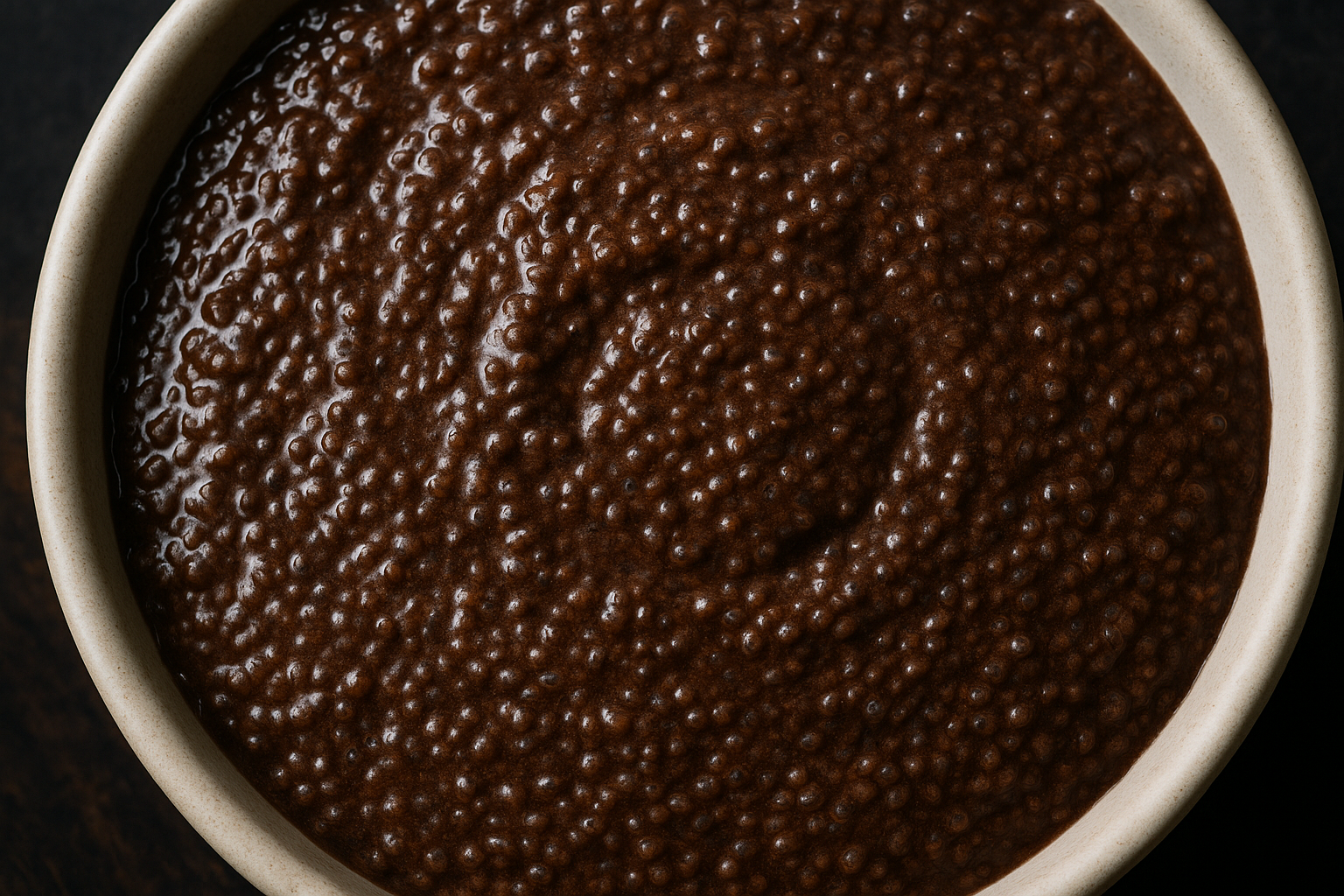 Chocolate Raspberry Chia Pudding — chia pudding