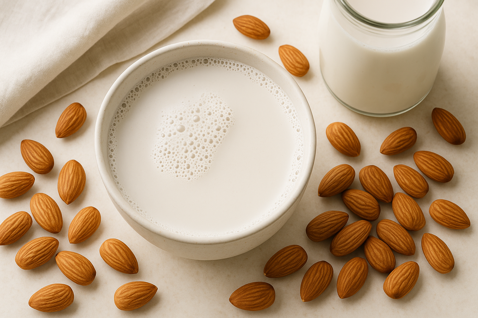 Homemade Almond Milk