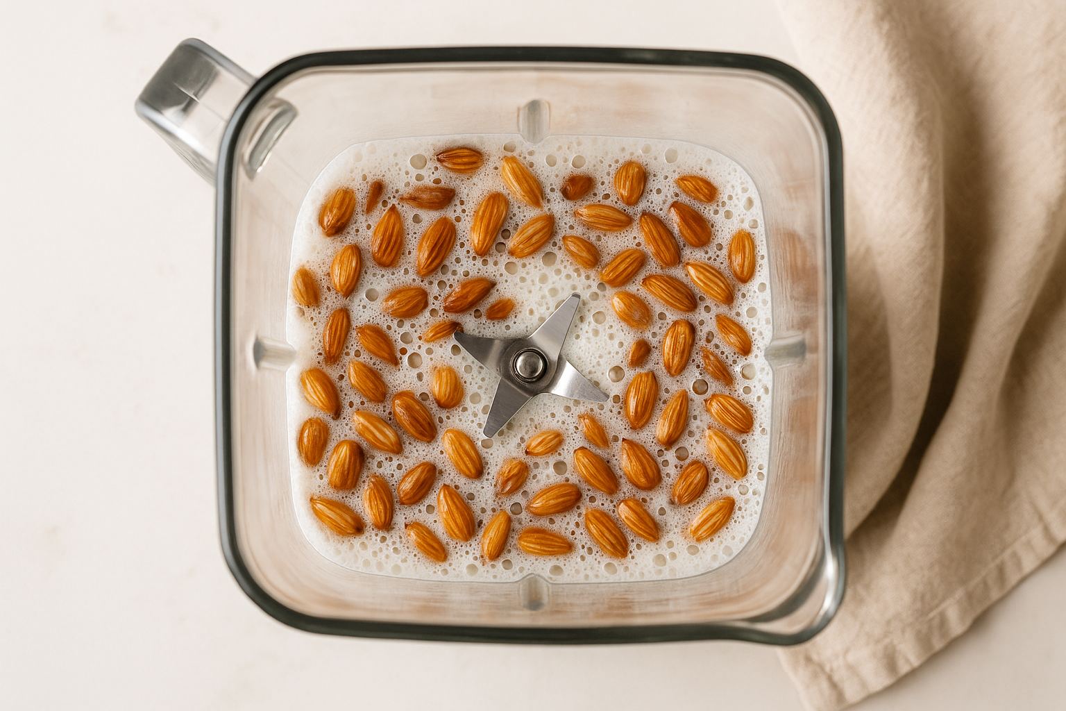 Homemade Almond Milk — Homemade Almond Milk