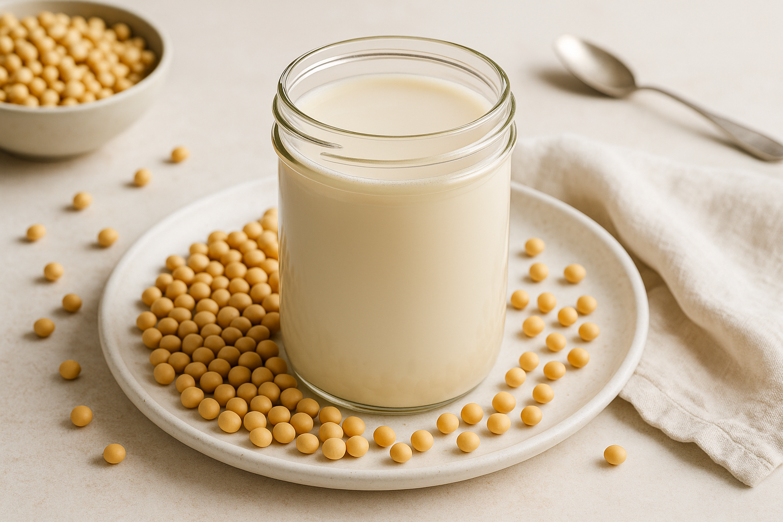 Homemade Soy Milk