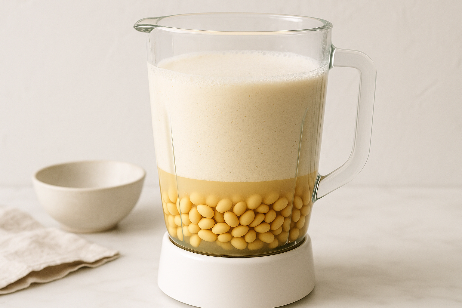 Homemade Soy Milk — Homemade Soy Milk