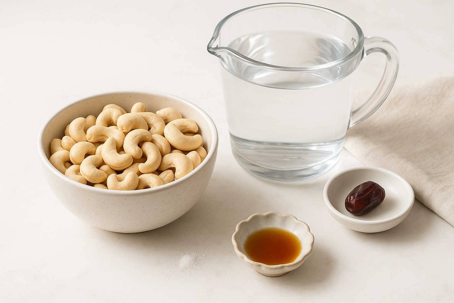 Homemade Cashew Milk — plant milk