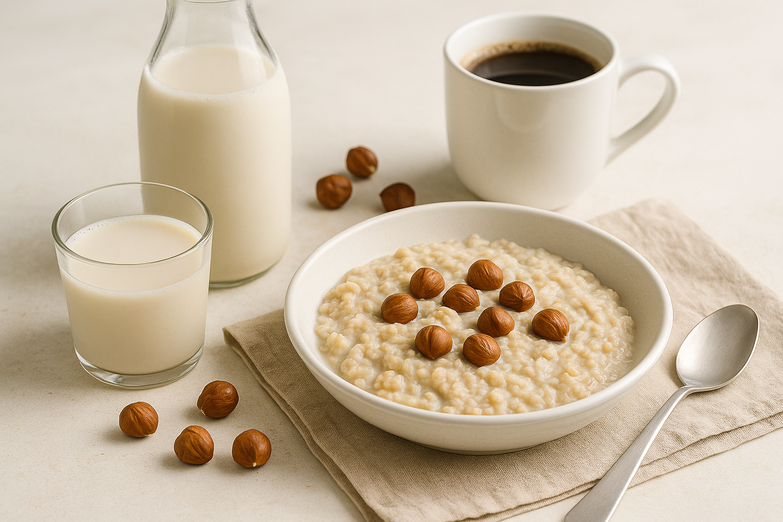 Homemade Hazelnut Milk — hazelnut milk recipe
