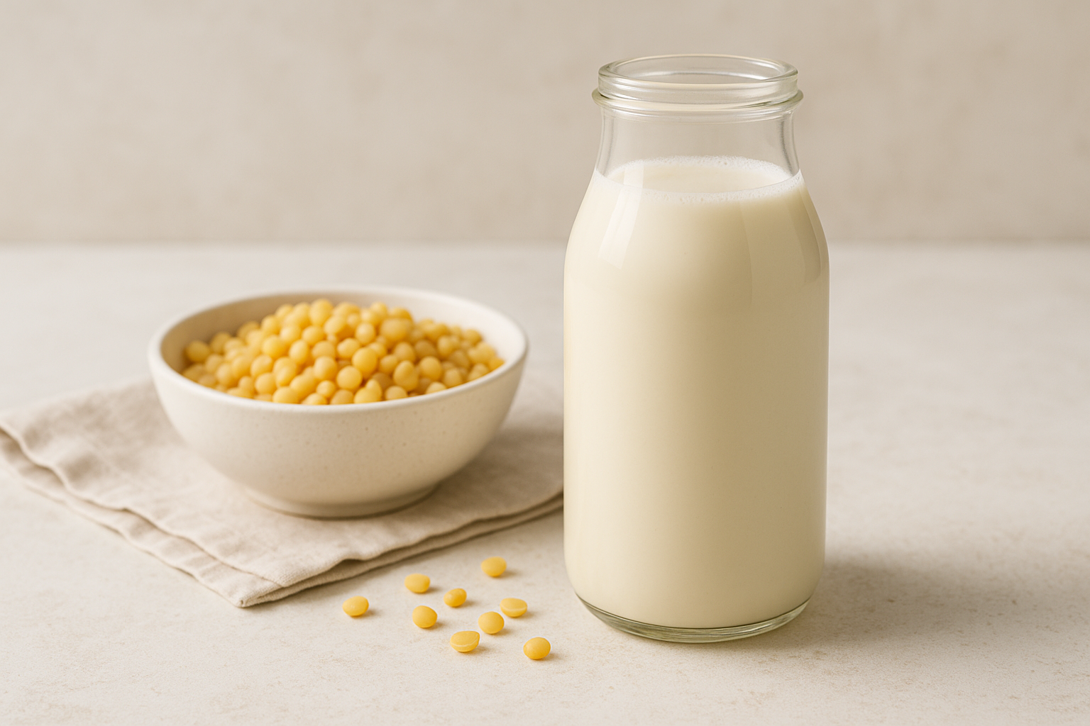 Homemade Pea Milk
