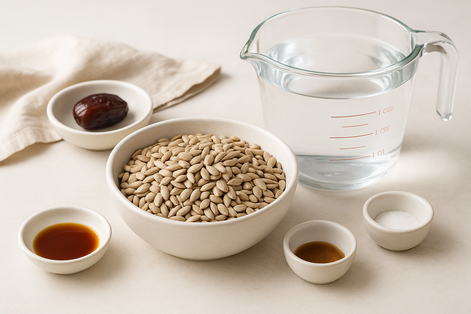 Homemade Sunflower Seed Milk — seed milk